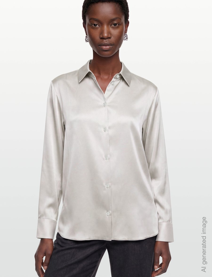 MM by Max Mara - MMLNAVETTA - langærmede skjorter - ice - 3