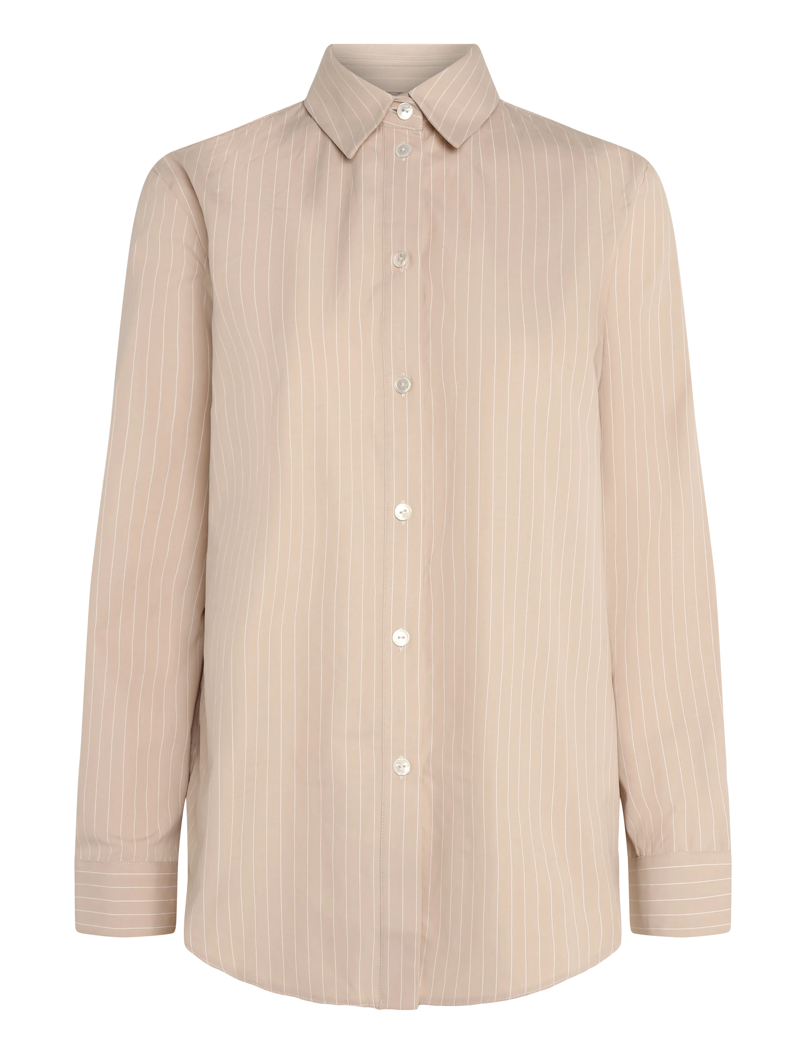 MM by Max Mara - MMLDANZA - langärmlige hemden - sand pinstripes - 1