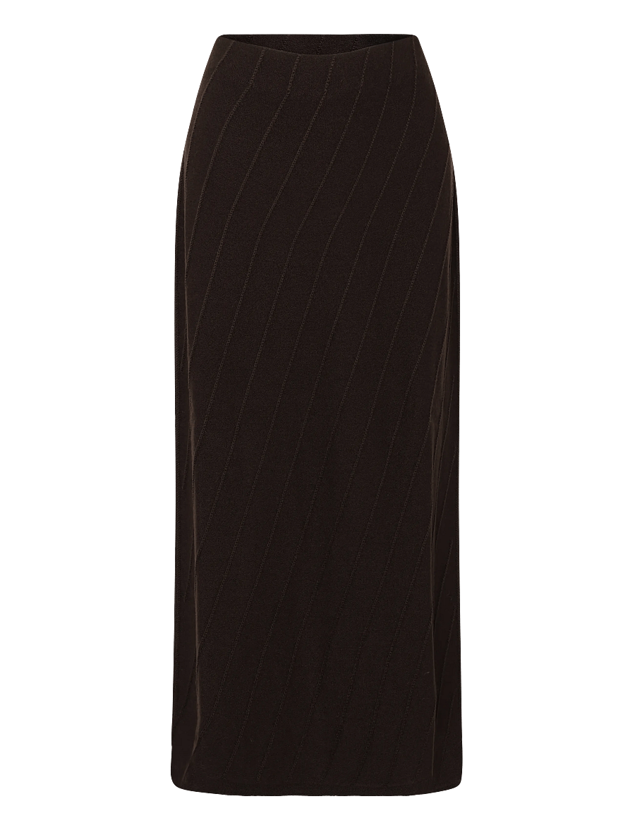 MM by Max Mara - MMLSEGALE - knitted skirts - dark bown - 0
