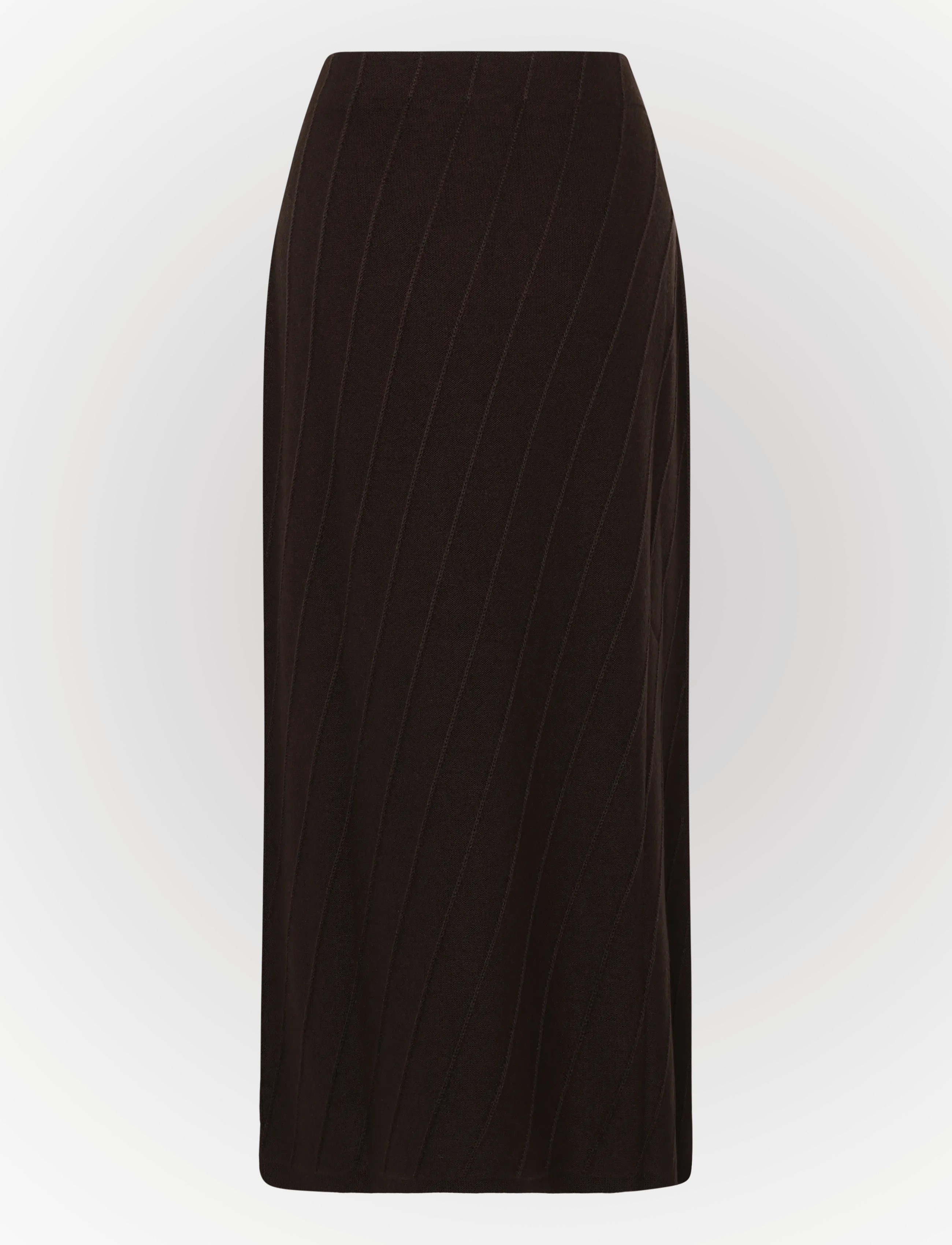 MM by Max Mara - MMLSEGALE - knitted skirts - dark bown - 1