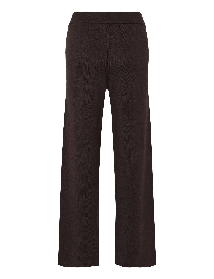 M-M by Max Mara - MMLGABARRA - hosen mit weitem bein - dark bown - 1