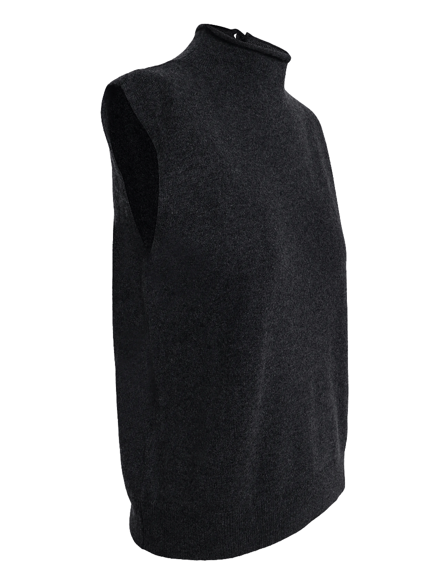 MM by Max Mara - MMLASTRALE - knitted vests - dark grey - 3