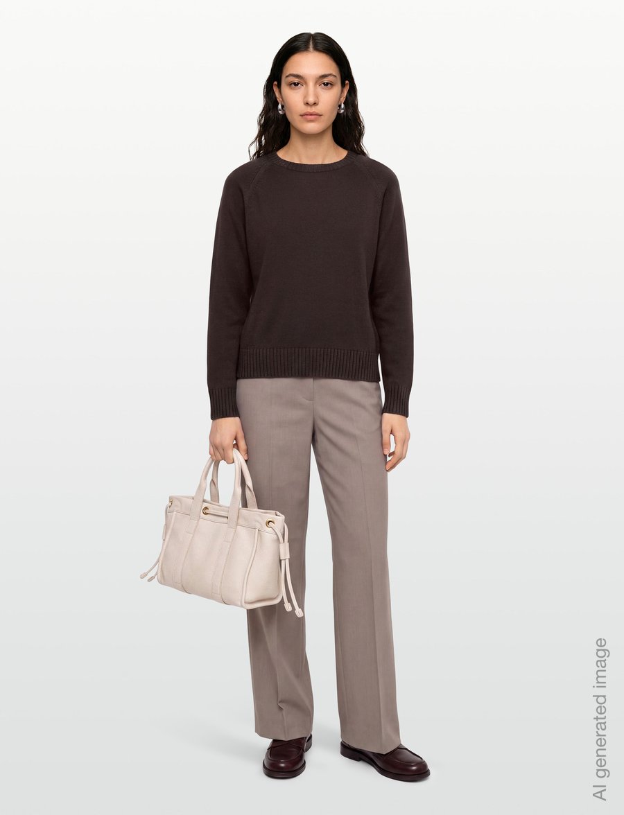 MM by Max Mara - MMLVIRGOLA - jumpers - dark bown - 0
