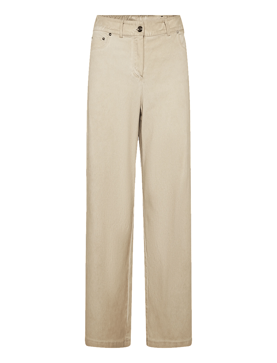 MM by Max Mara - MMLGELATO - hosen mit weitem bein - sand - 0