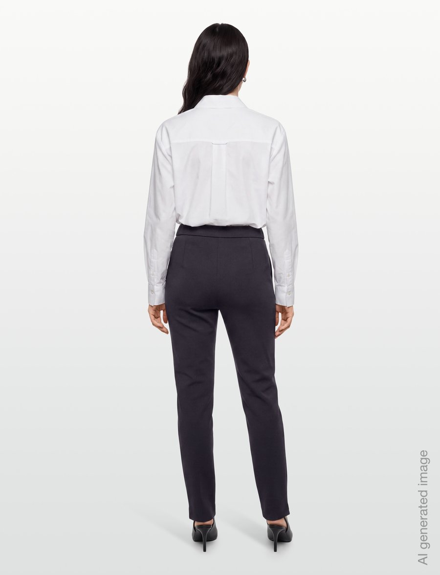MM by Max Mara - MMLFEROCE - kitsad püksid - black - 4