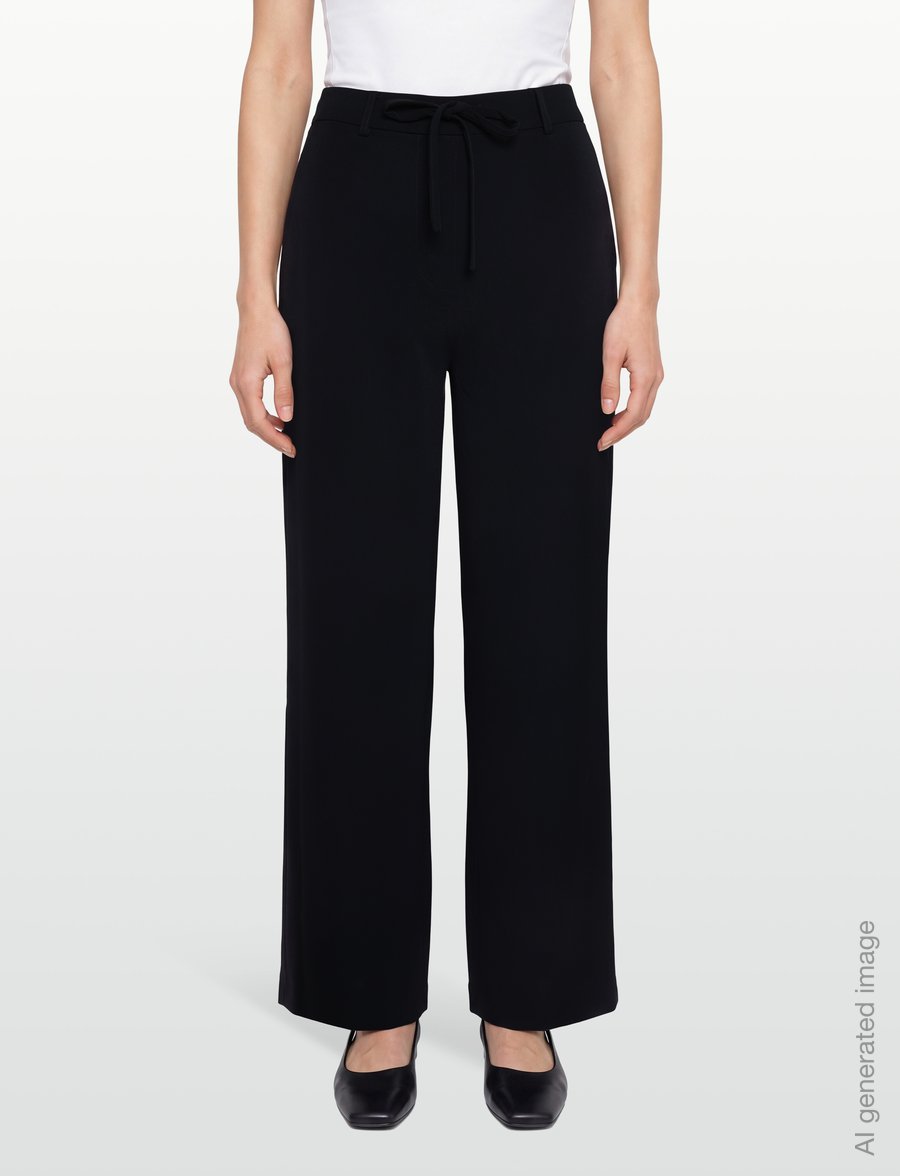 MM by Max Mara - MMLEDOTTO - rette bukser - navy - 3