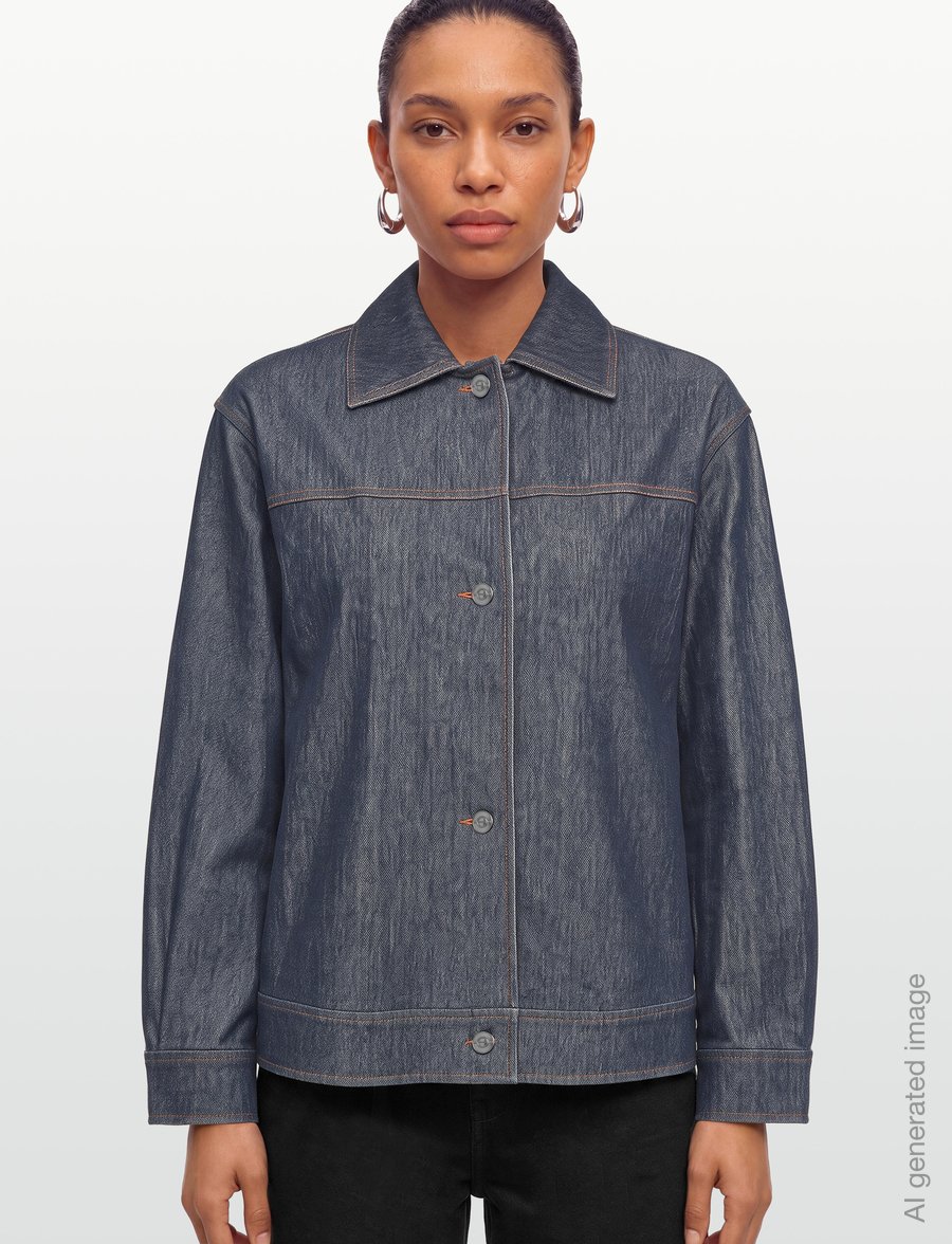 M-M by Max Mara - MMLFANTE - light jackets - navy - 3