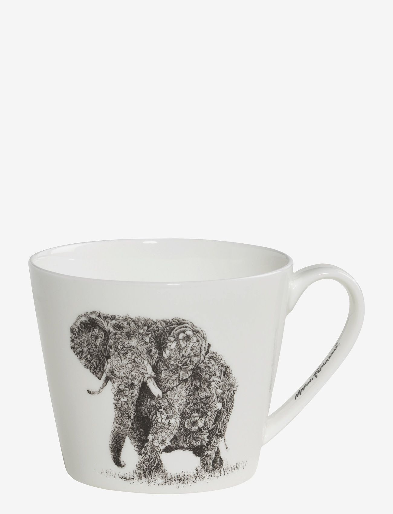 Maxwell & Williams - Mugg 450 ml - white - african elephant - 0
