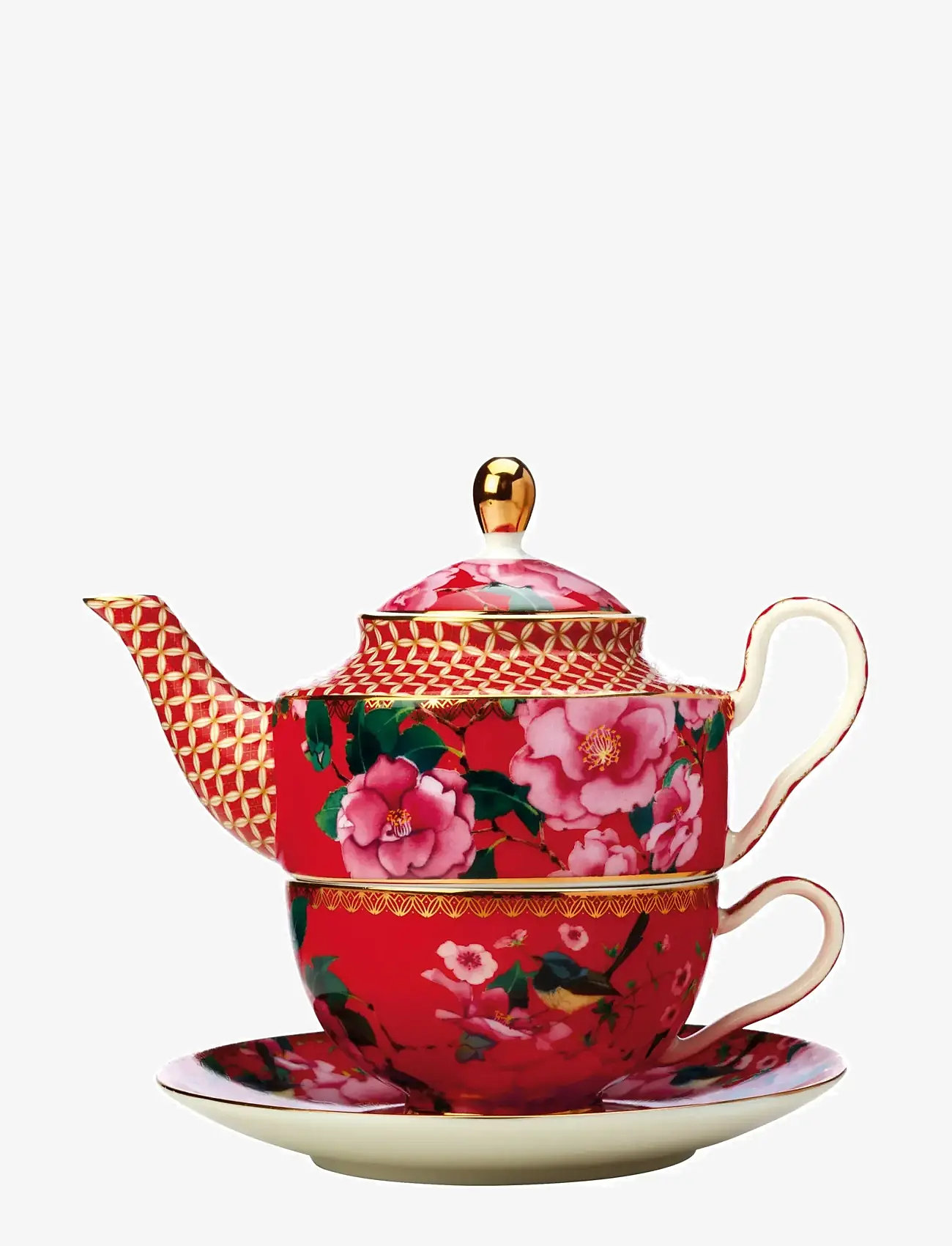 Maxwell & Williams - Silk Road Tea for one Red - red - 0