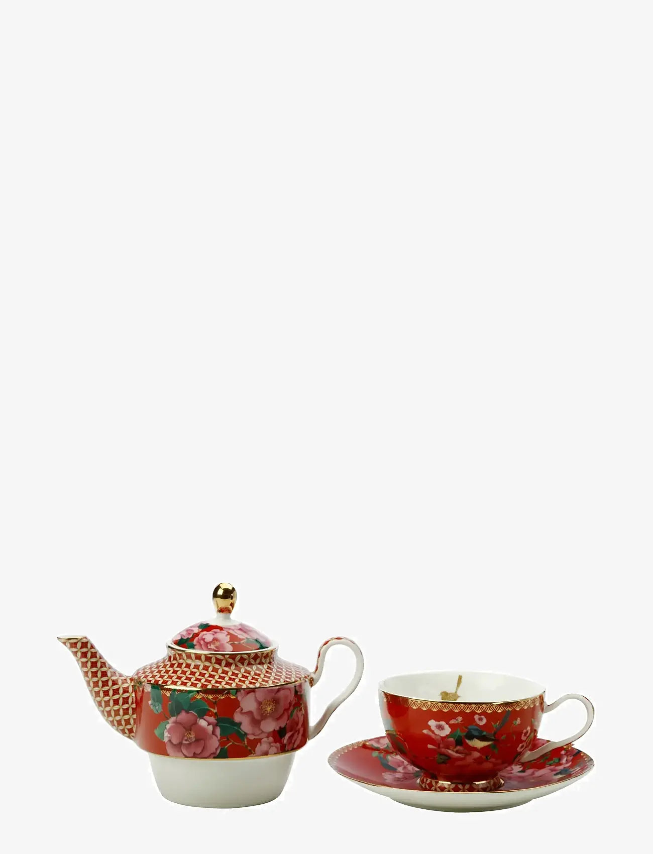 Maxwell & Williams - Silk Road Tea for one Red - red - 1