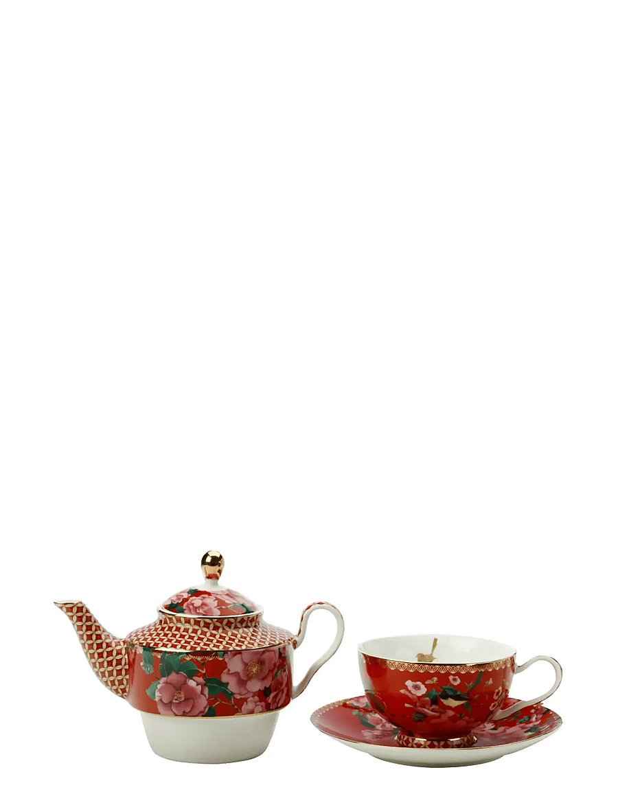 Maxwell & Williams - Silk Road Tea for one Red - red - 1