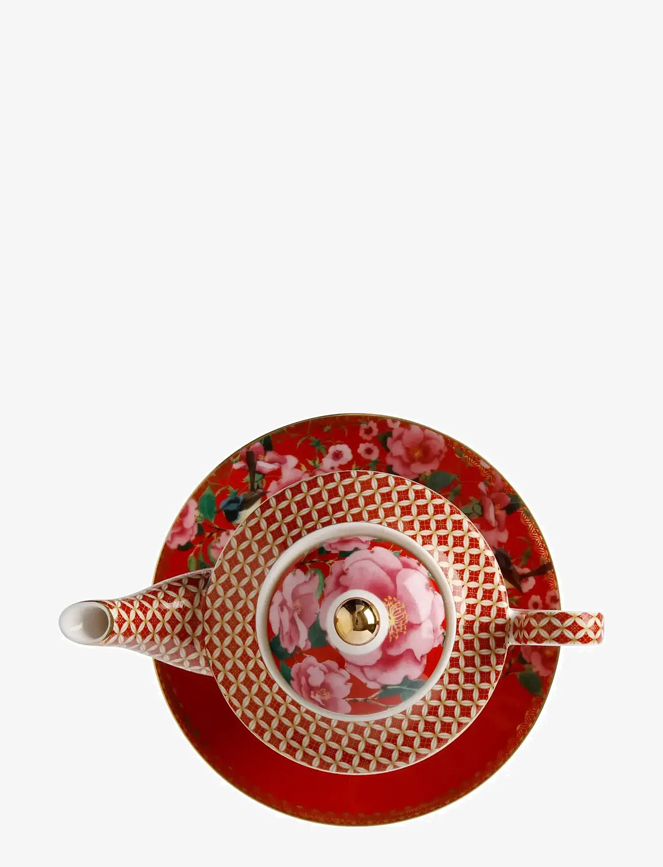Maxwell & Williams - Silk Road Tea for one Red - red - 2