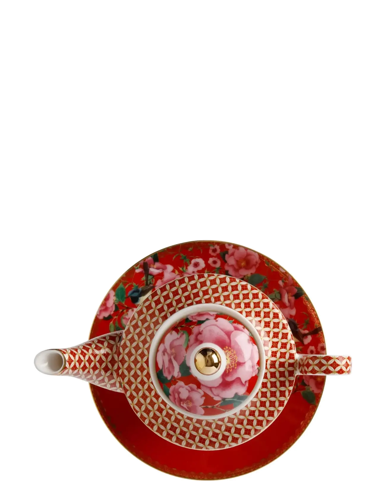 Maxwell & Williams - Silk Road Tea for one Red - red - 2