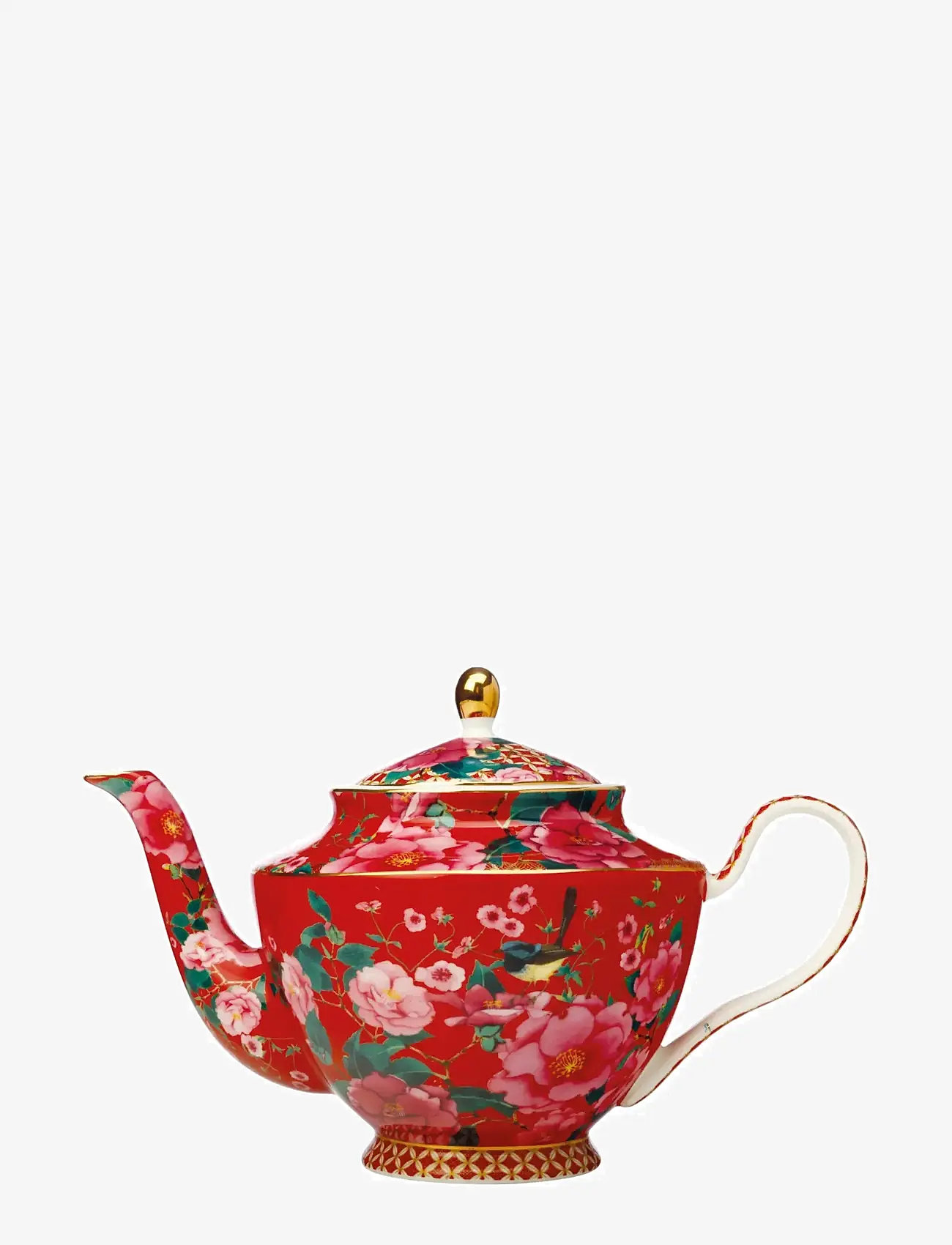 Maxwell & Williams - Silk Road Teapot - køb efter pris - red - 0