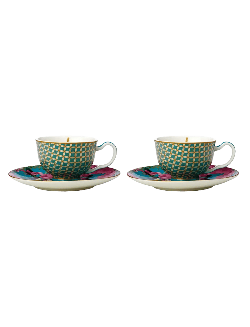 Maxwell & Williams - Silk Road Demi cup & saucer Blue 2-psc - teetassid - blue - 0