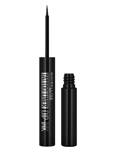 Maybelline New York Tattoo Liner Dip Ink Flytande Eyeliner 100 Black Track 3,5 Ml - Eyeliner