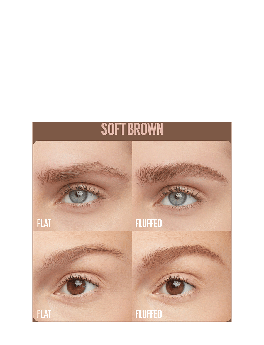 Maybelline - Maybelline New York Superfluff Brow Mousse 255 Soft Brown 5 g - silmad ja kulmud - soft brown - 1