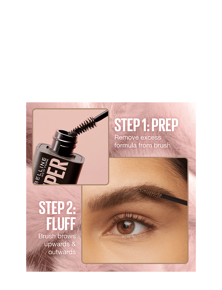 Maybelline - Maybelline New York Superfluff Brow Mousse 255 Soft Brown 5 g - silmad ja kulmud - soft brown - 5