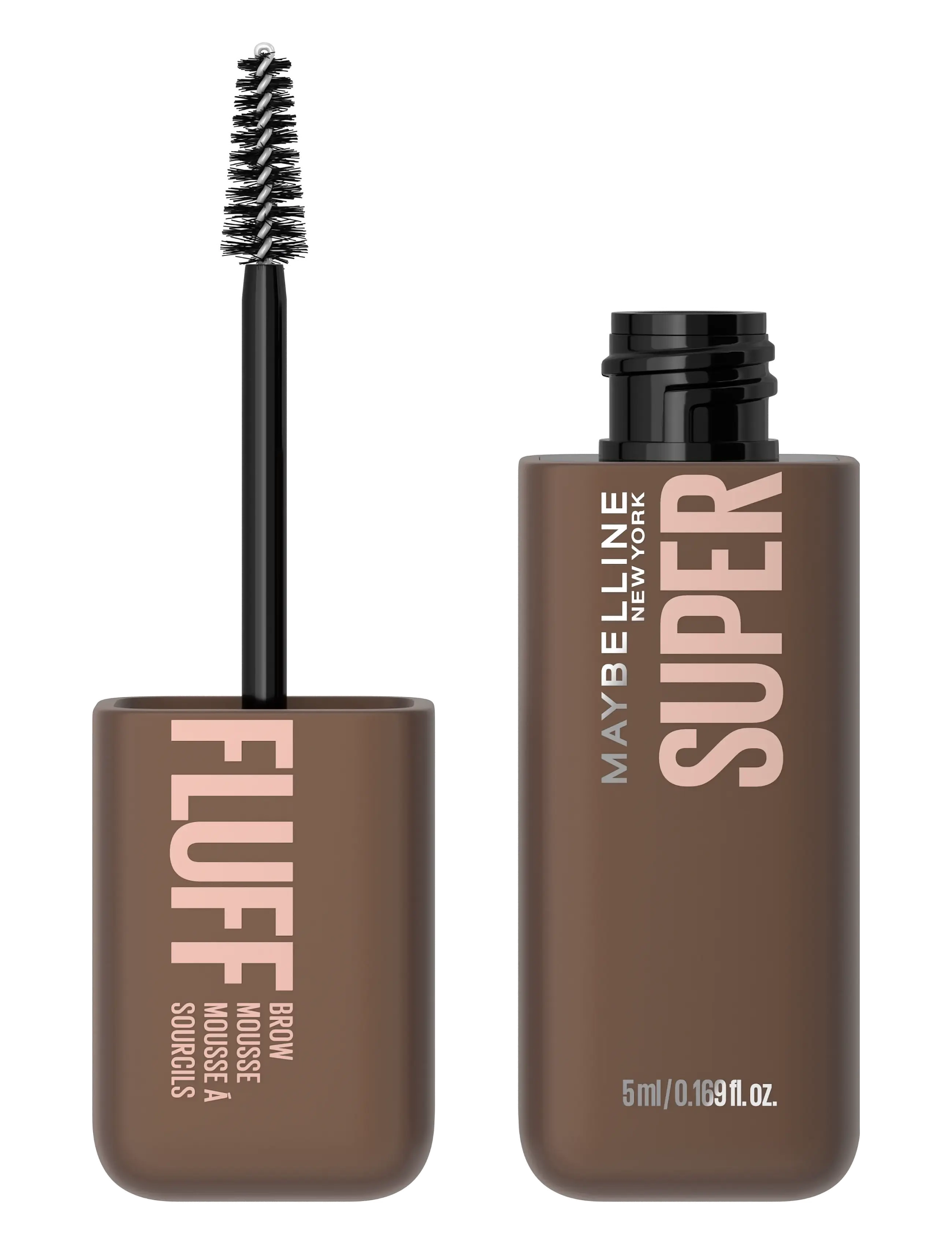 Maybelline Maybelline New York Superfluff Brow Mousse 257 Medium Brown 5 G, 5 ml, Brown, Øjenbryn > Øjenbrynsgel, Dame
