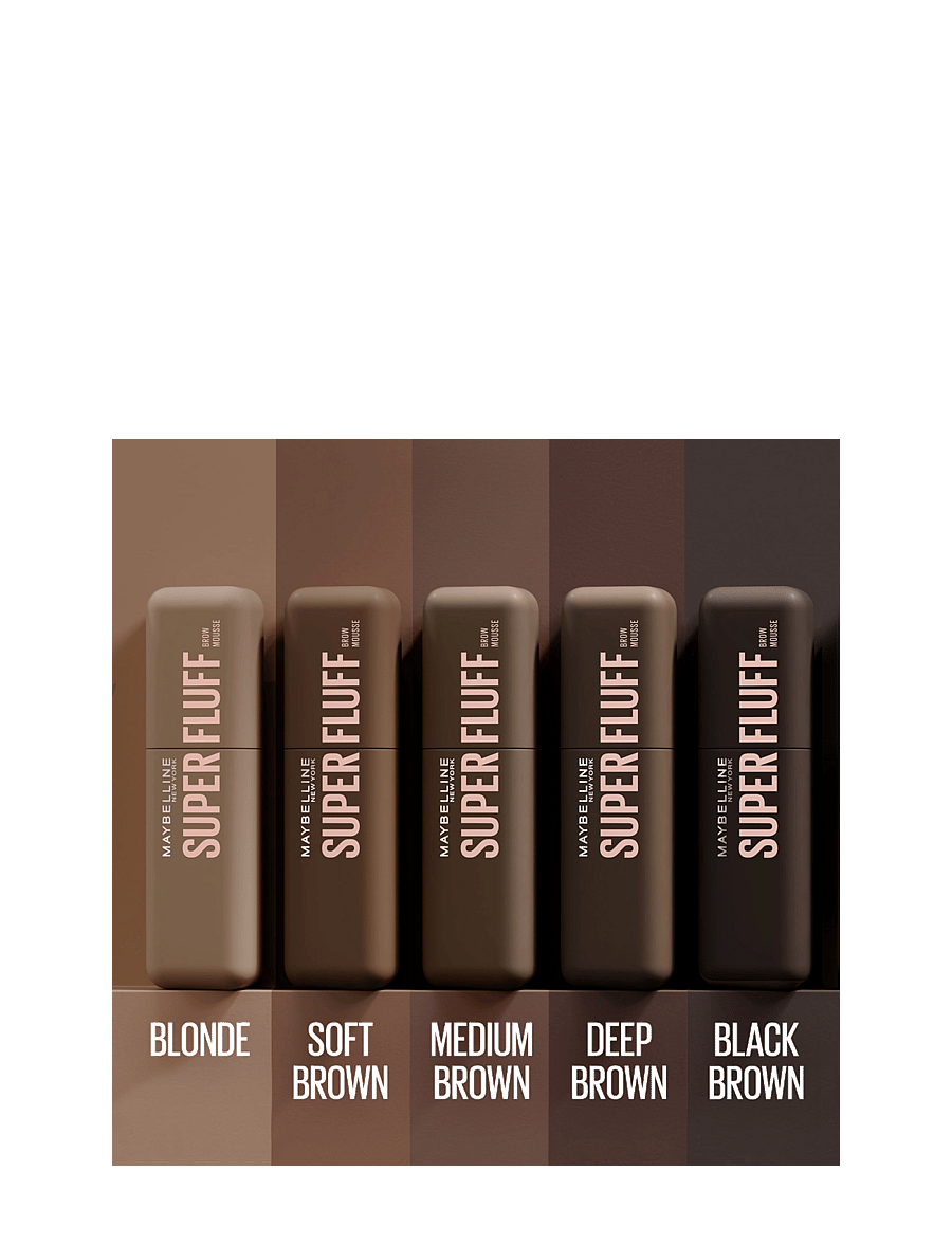 Maybelline - Maybelline New York Superfluff Brow Mousse 257 Medium Brown 5 g - silmad ja kulmud - medium brown - 3