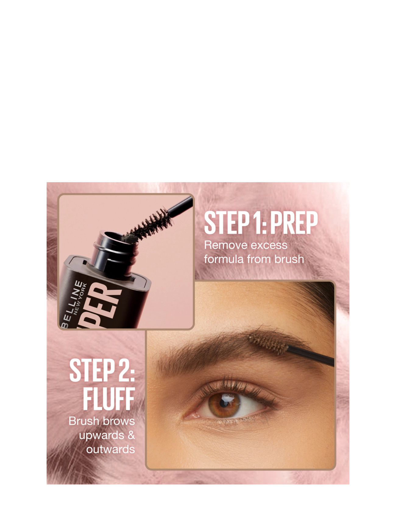 Maybelline - Maybelline New York Superfluff Brow Mousse 257 Medium Brown 5 g - silmad ja kulmud - medium brown - 5