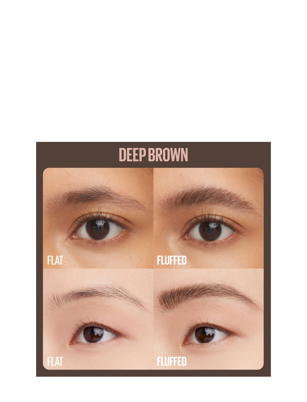 Maybelline - Maybelline New York Superfluff Brow Mousse 260 Deep Brown 5 g - silmad ja kulmud - deep brown - 1