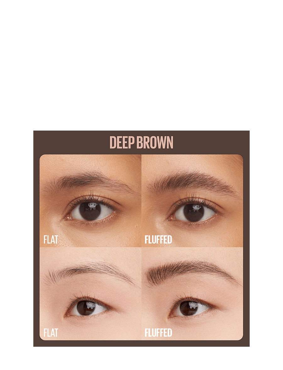 Maybelline - Maybelline New York Superfluff Brow Mousse 260 Deep Brown 5 g - silmad ja kulmud - deep brown - 1