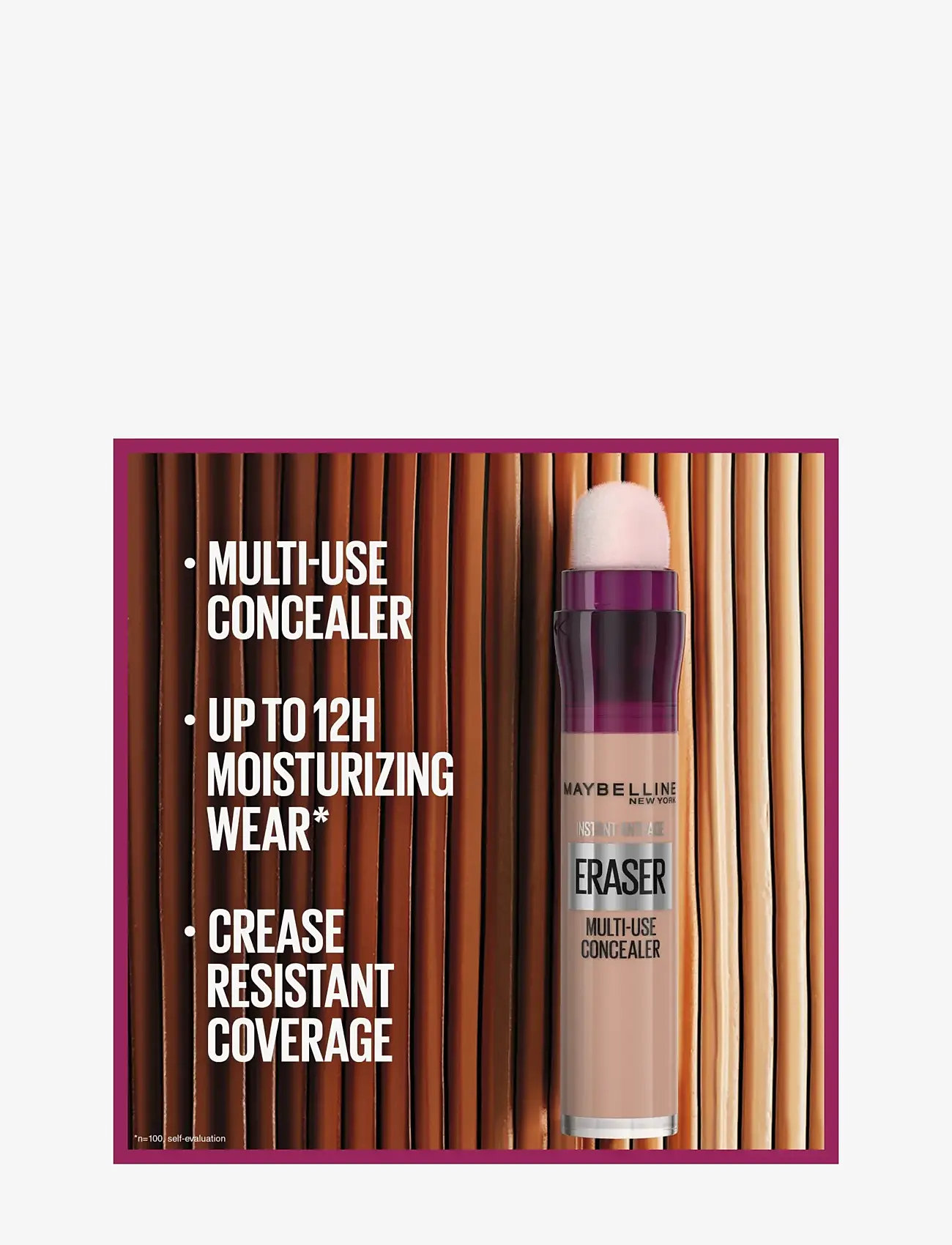 Maybelline - Maybelline New York Instant Eraser Concealer 01 Light - makeup - 1 light - 3
