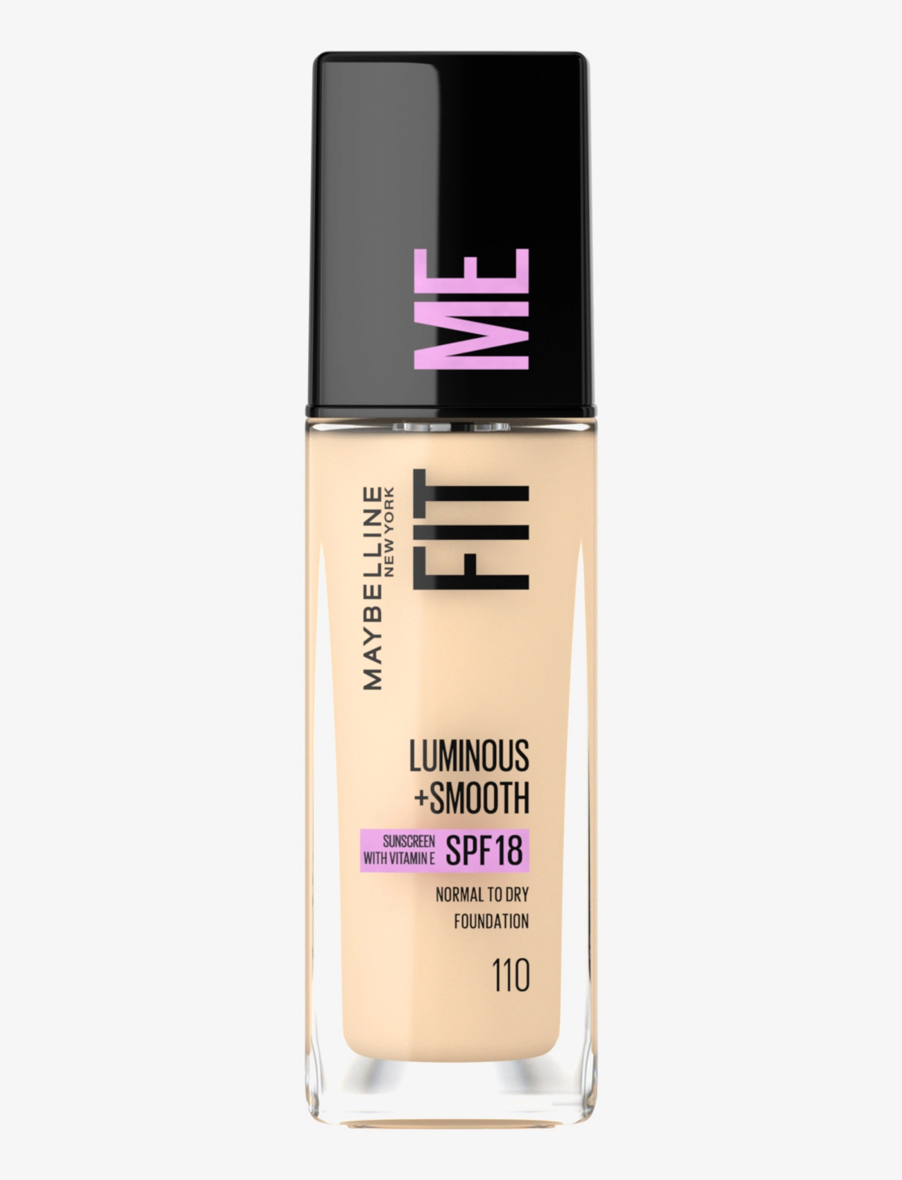 Maybelline - Maybelline New York Fit Me Luminous + Smooth Foundation 110 Porcelain - 110 porcelain - 1