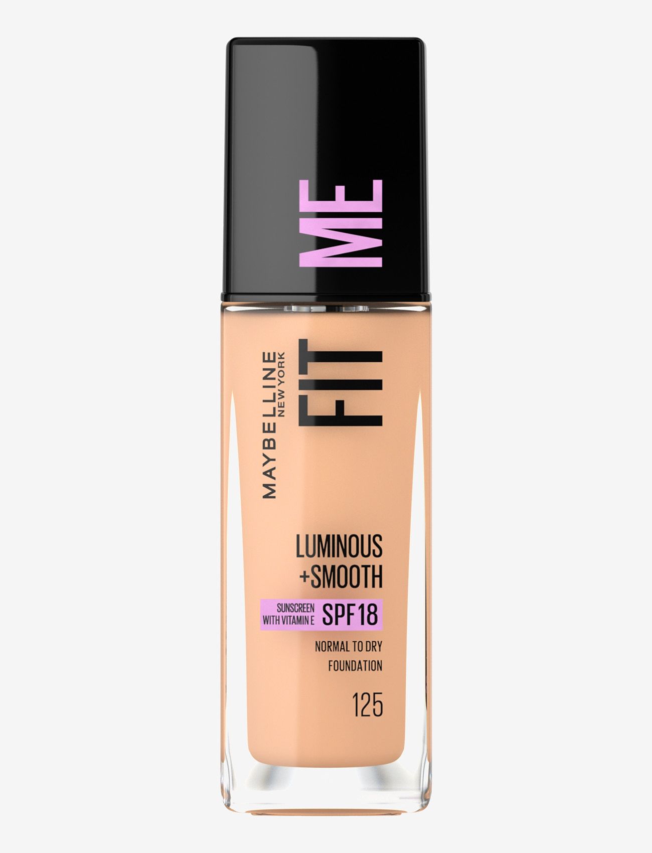 Maybelline - Maybelline New York Fit Me Luminous + Smooth Foundation 125 Nude Beige - makeup - 125 nude beige - 1