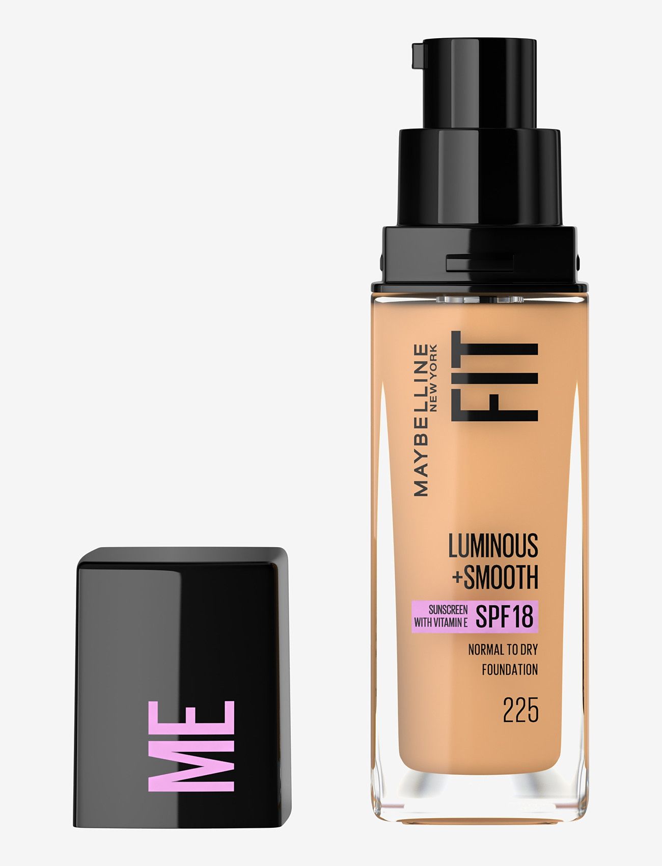 Maybelline - Maybelline New York Fit Me Luminous + Smooth Foundation 225 Medium Buff - 225 medium buff - 0