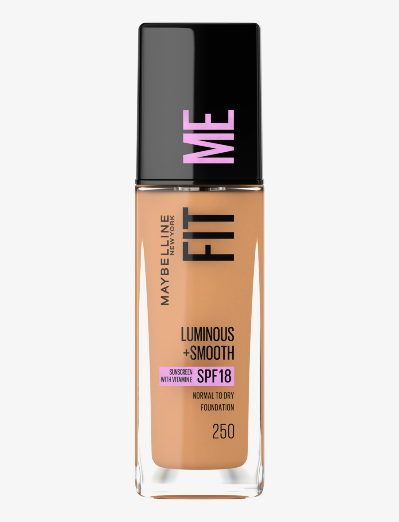 Maybelline - Maybelline New York Fit Me Luminous + Smooth Foundation 250 Sun Beige - 250 sun beige - 1