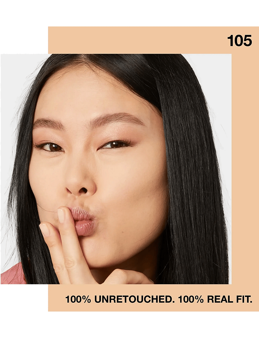 Maybelline - Maybelline New York Fit Me Matte + Poreless Foundation 105 Natural Ivory - makeup - 105 natural ivory - 3