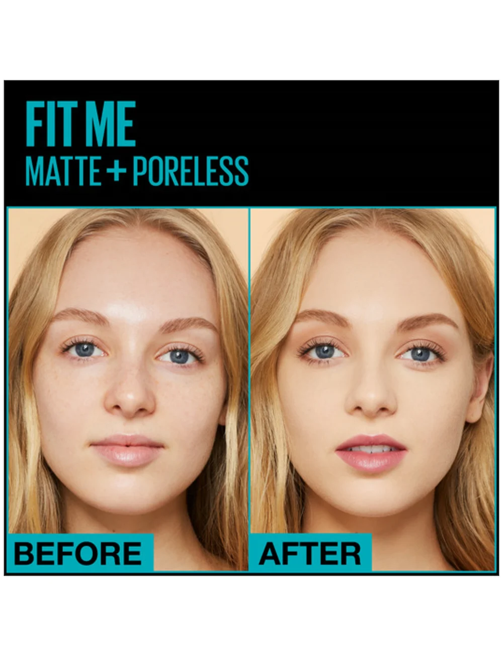 Maybelline - Maybelline New York Fit Me Matte + Poreless Foundation 220 Natural Beige - sminke - 220 natural beige - 0
