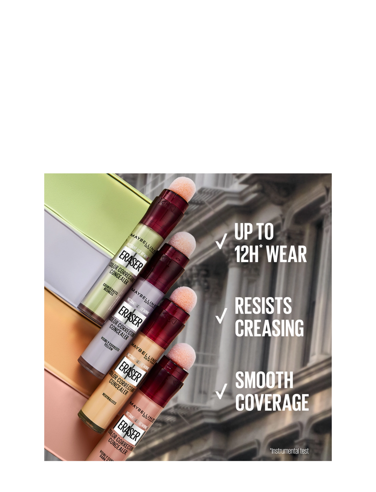 Maybelline - Maybelline New York New York, Instant Anti Age Eraser Concealer, 05 Brightener, 6,8 ml - sminke - 5 brightner - 3
