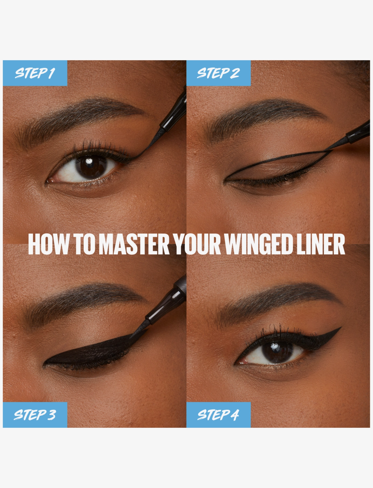 Maybelline - Maybelline New York, Hyper Precise, Liquid Liner, 701 Matte Black, 1ml - meikit - matte black - 4