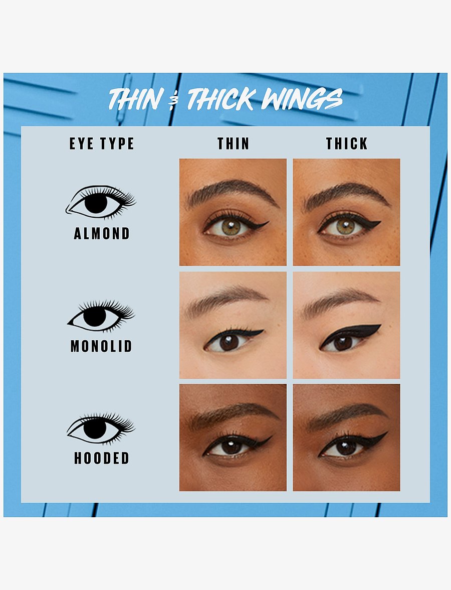 Maybelline - Maybelline New York, Hyper Precise, Liquid Liner, 701 Matte Black, 1ml - meikit - matte black - 5