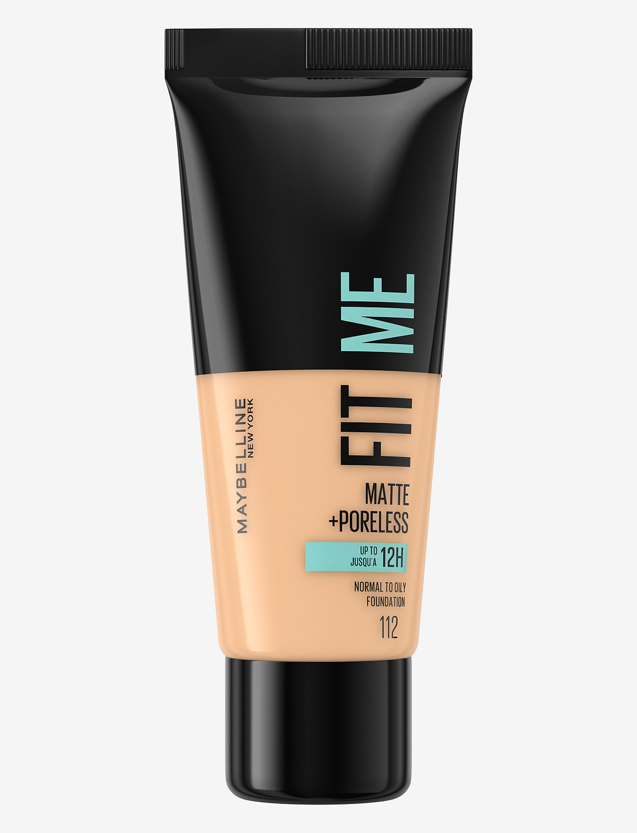 Maybelline - Maybelline New York Fit Me Matte + Poreless Foundation 112 Soft Beige - smink - 112 soft beige - 2
