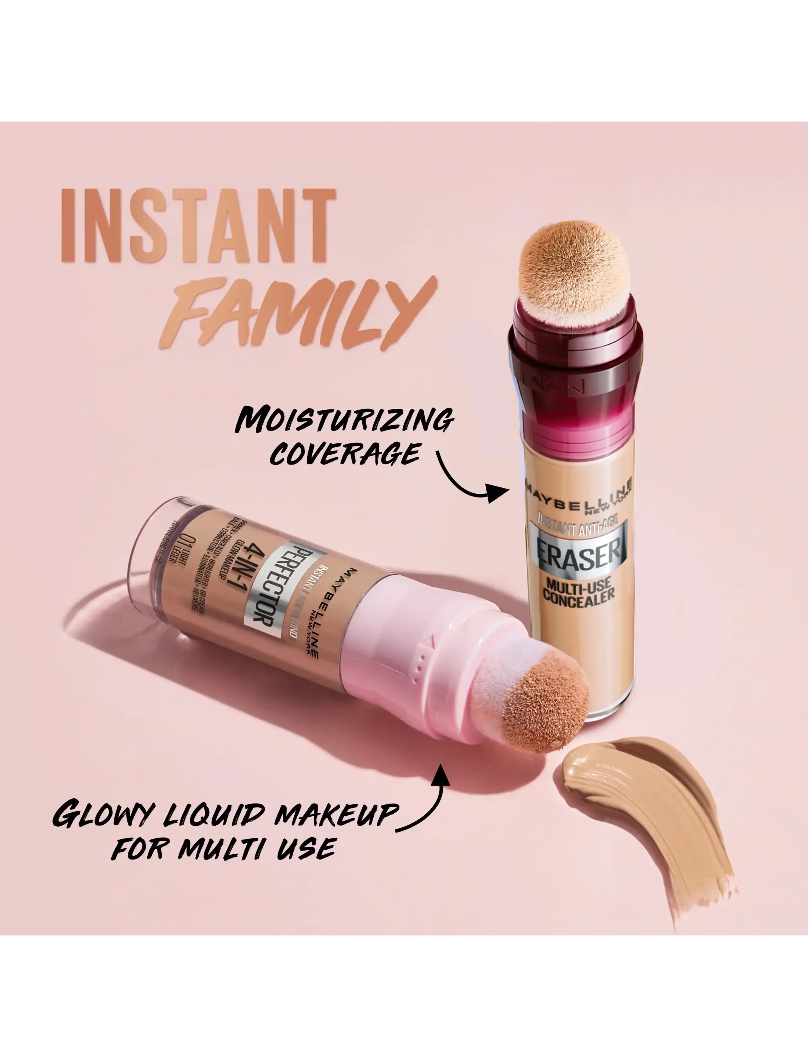 Maybelline - Maybelline New York Instant Eraser Concealer 95 Cool Ivory - makeup - 95 cool ivory - 4
