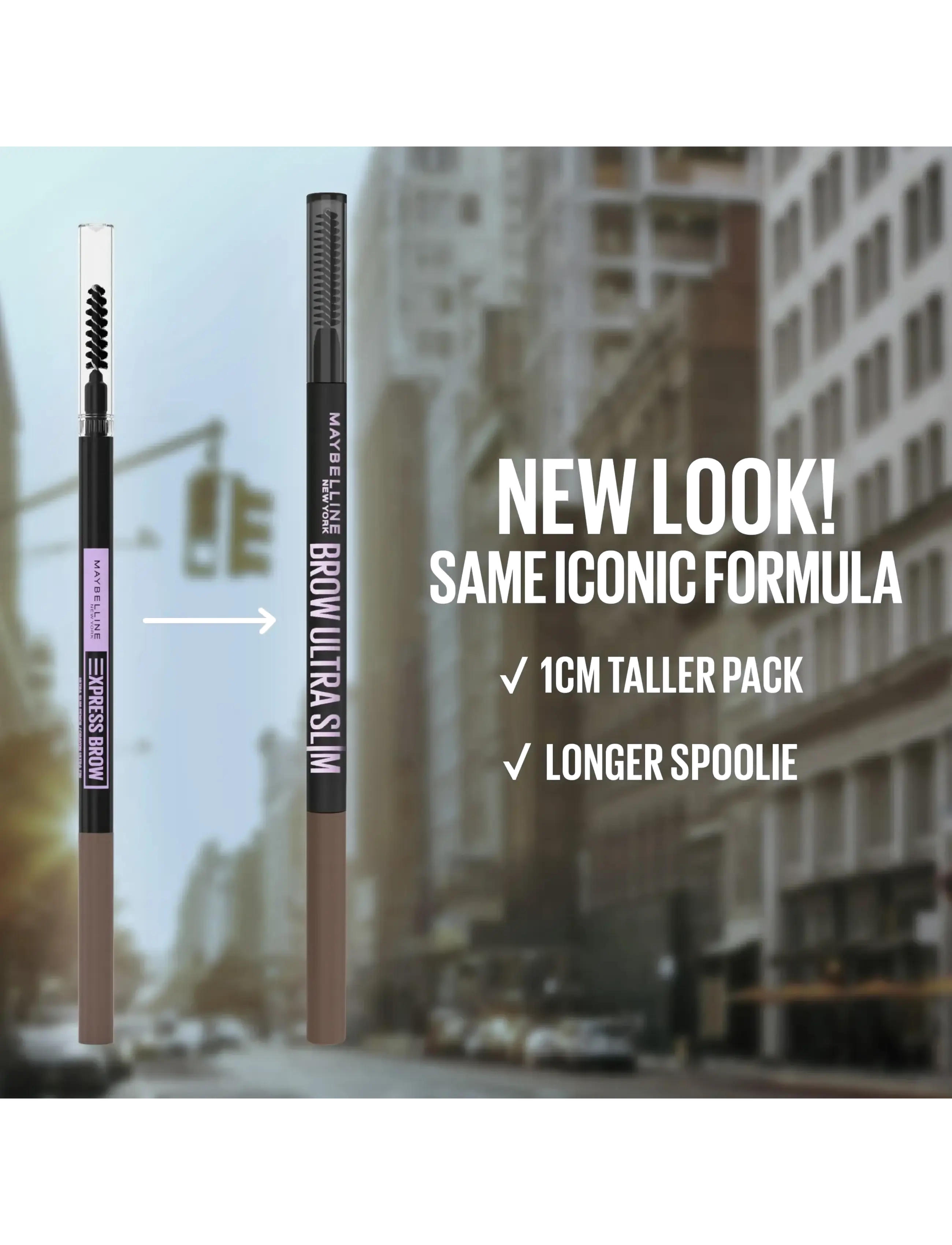 Brow Ultra Slim #04-mellanbrun 4
