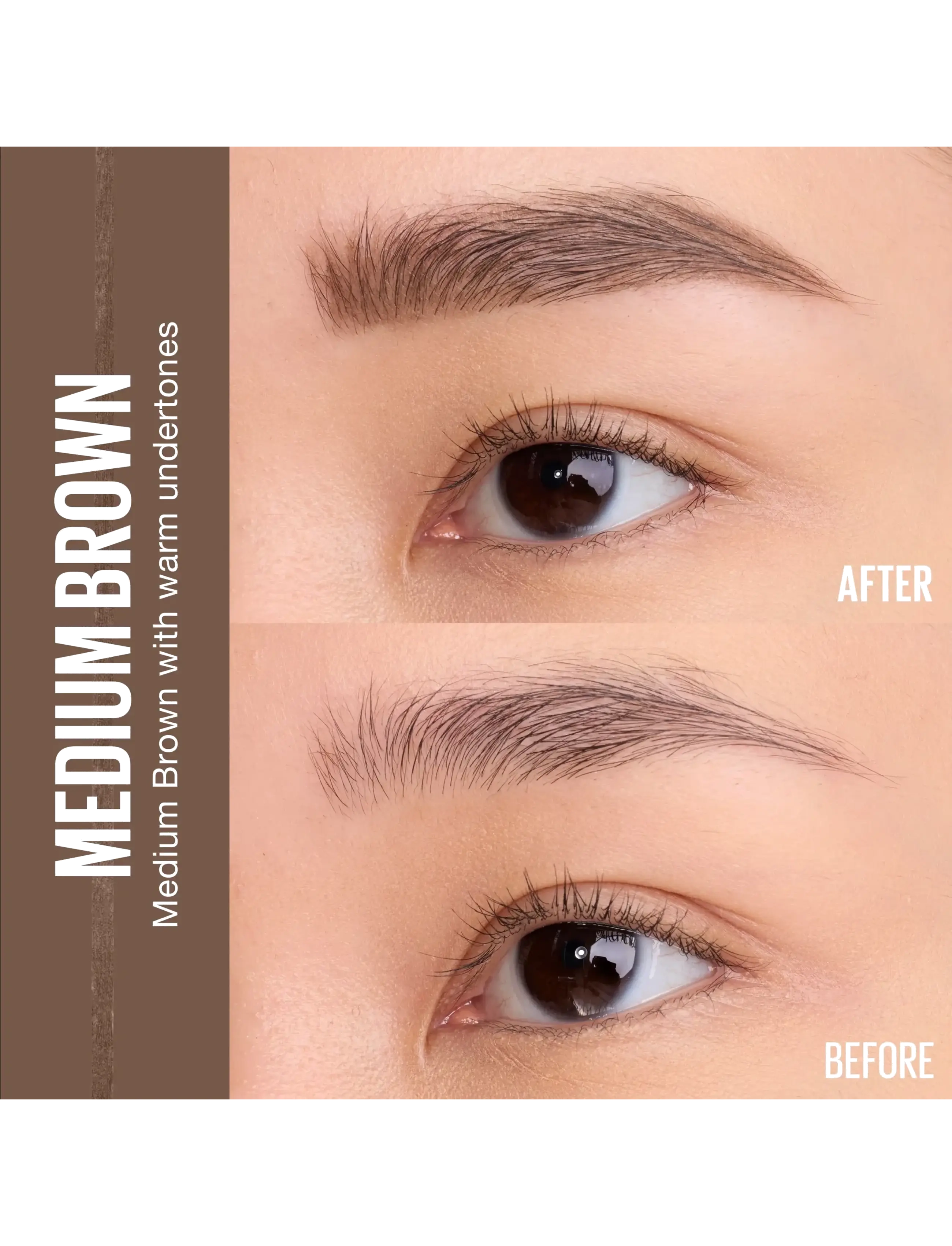 Brow Ultra Slim #04-mellanbrun 5