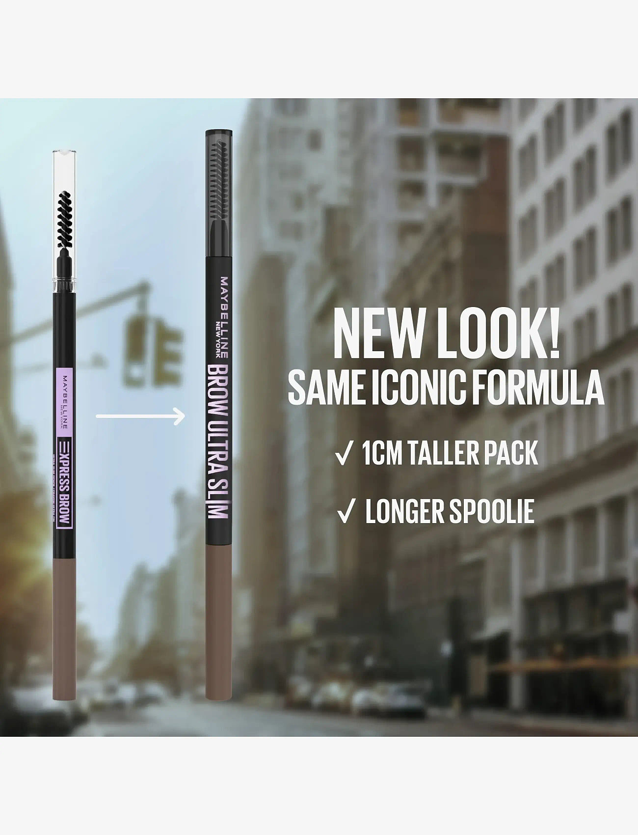 Maybelline - Maybelline New York Brow Ultra Slim Pencil 05 Deep Brown 4,22 g - silmät ja kulmakarvat - 05 deep brown - 4