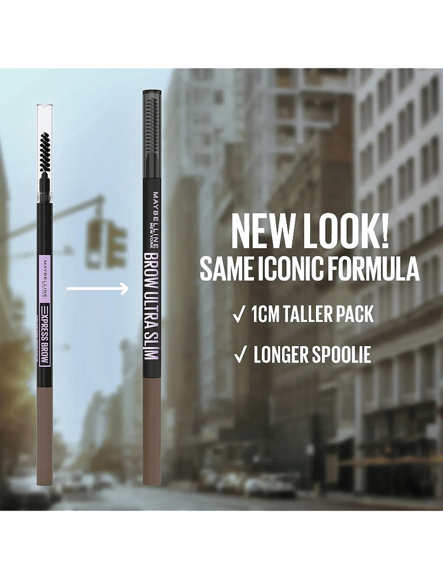 Maybelline - Maybelline New York Brow Ultra Slim Pencil 06 Black Brown 4,22 g - silmad ja kulmud - 06 black brown - 4