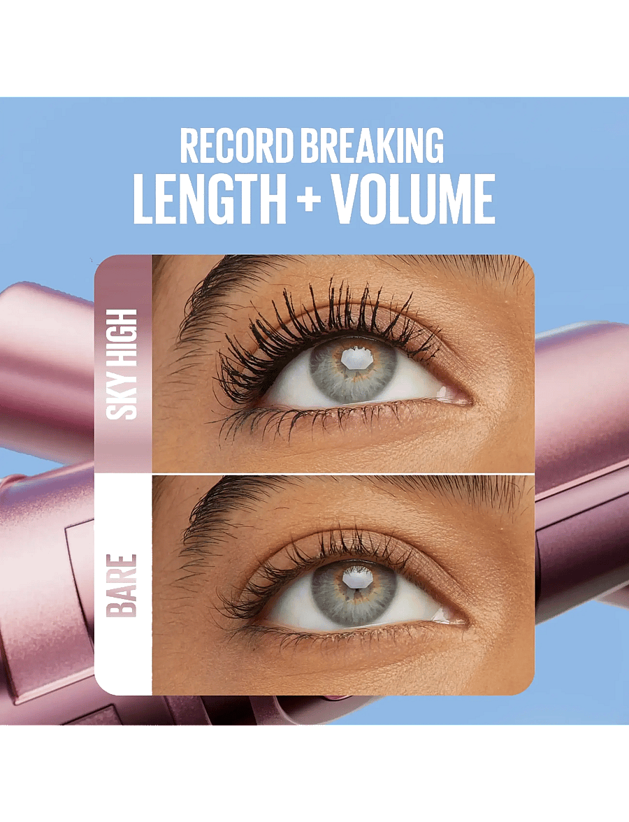 Maybelline - Maybelline New York Lash Sensational Sky High Mascara Black 7,2 ml - silmad ja kulmud - black - 2