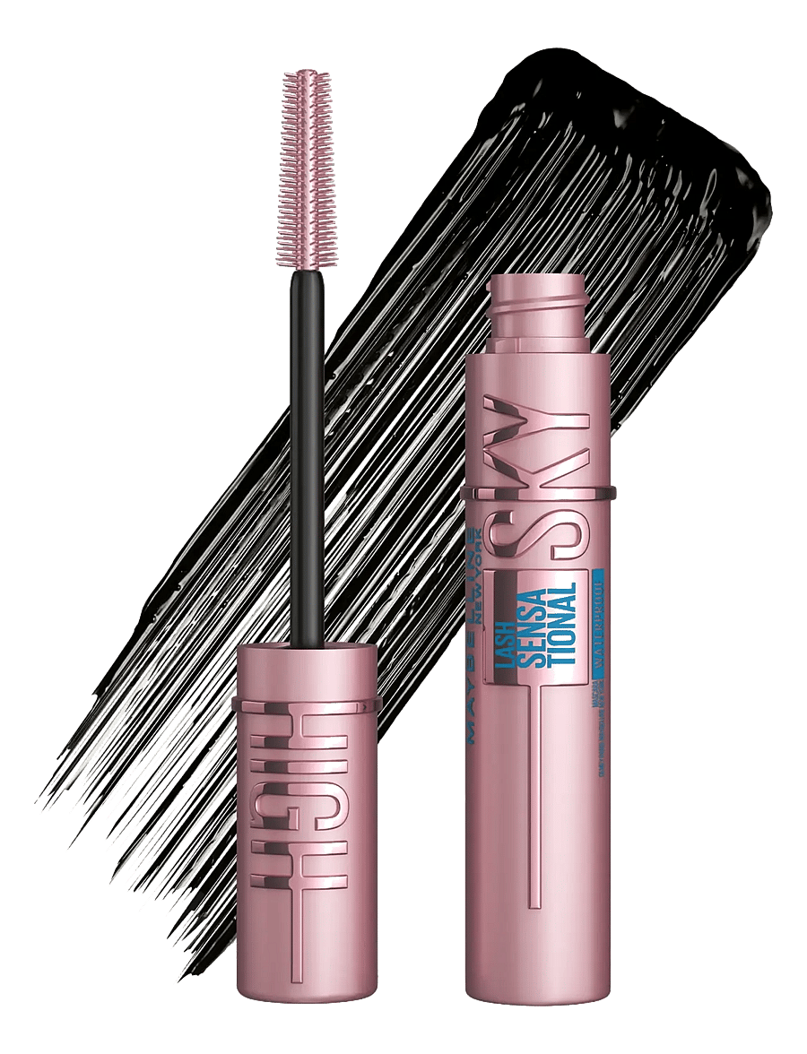 Maybelline - Maybelline New York Lash Sensational Sky High Waterproof Mascara Very Black - silmad ja kulmud - black - 2