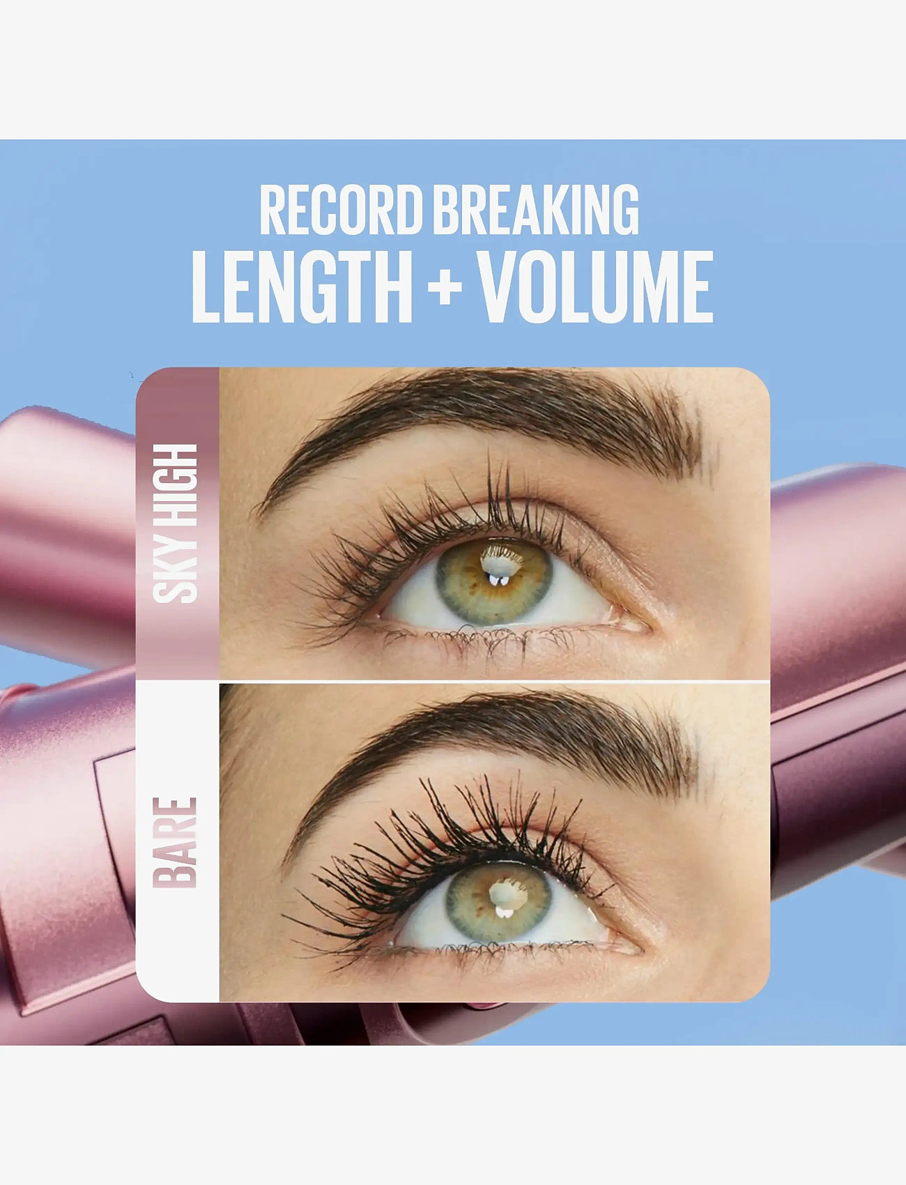 Maybelline - Maybelline New York Lash Sensational Sky High Mascara  Cosmic Black - augu og augabrúnir - cosmic black - 4