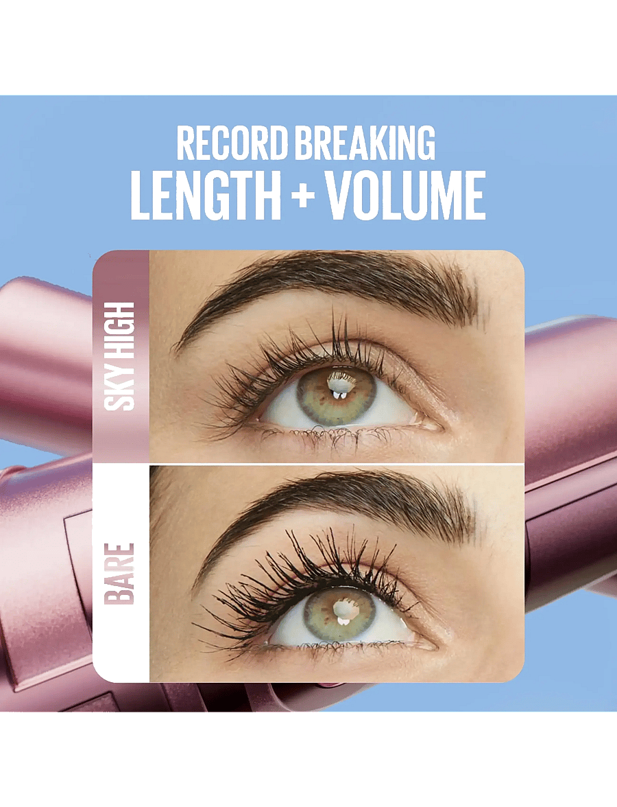 Maybelline - Maybelline New York Lash Sensational Sky High Mascara Cosmic Black - silmad ja kulmud - cosmic black - 4