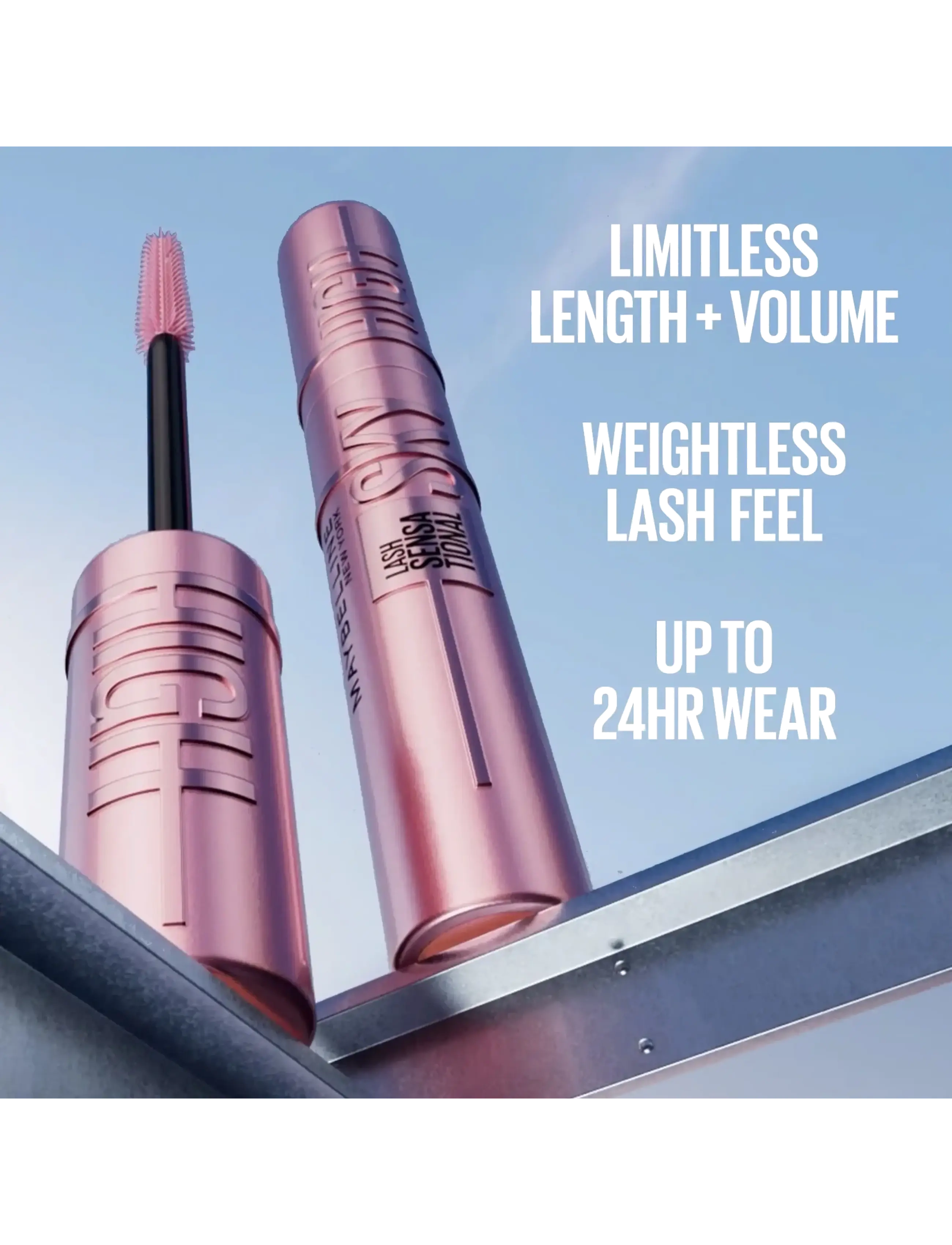 Maybelline - Maybelline New York Lash Sensational Sky High Mascara  Cosmic Black - akims ir antakiams - cosmic black - 5