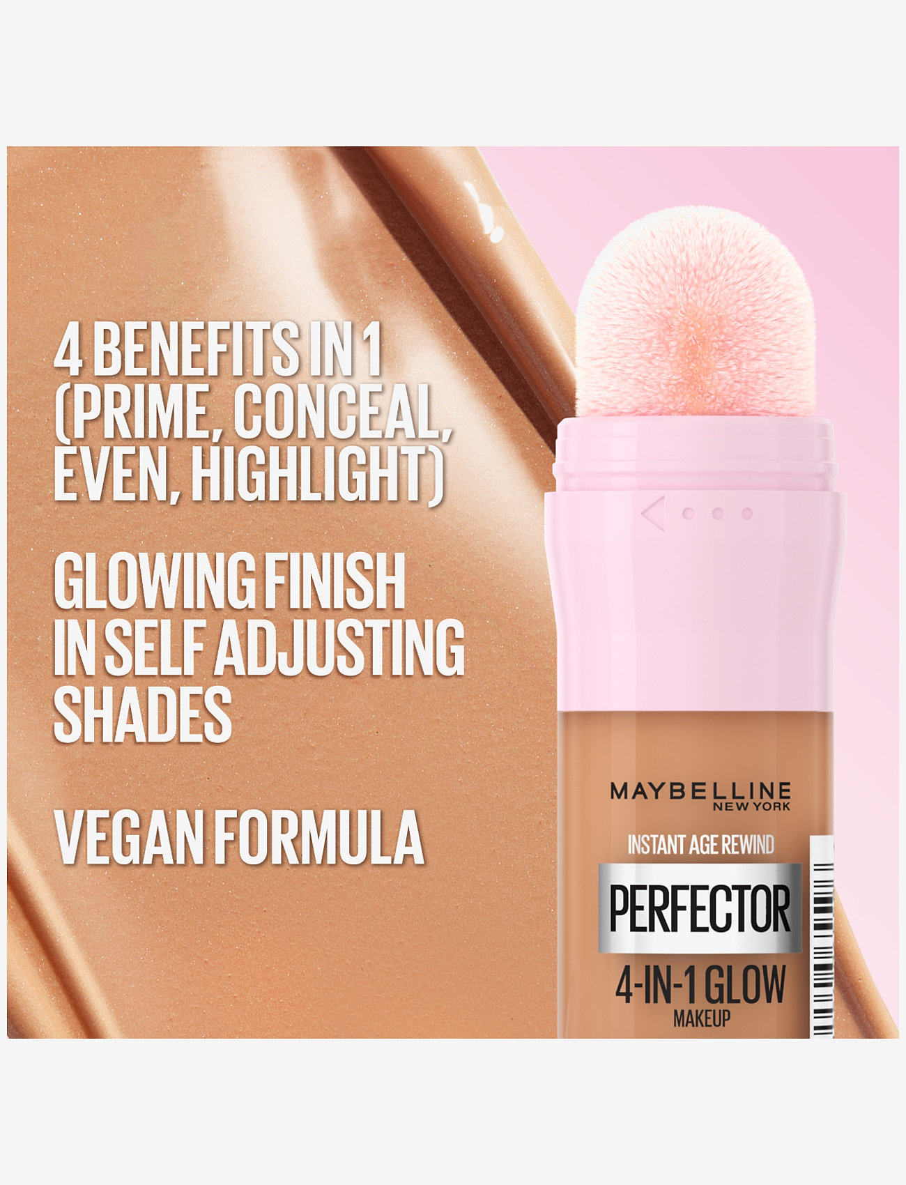 Maybelline - Maybelline New York Instant Perfector Multi-Use Glow Liquid Makeup 00 Fair Light 20ml - makeup - fair light - 2