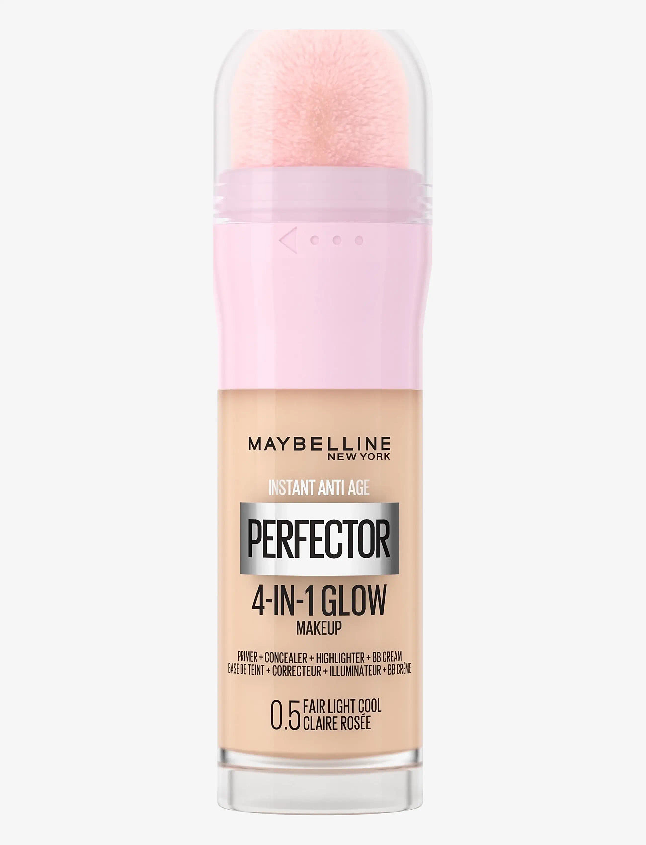 Maybelline - Maybelline New York, Instant Perfector, 4-in-1 Glow Makeup Foundation, 0.5 Fair Light Cool, 20ml - makeup - fair light cool - 0